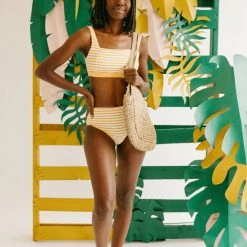 Piper & Scoot SWIM: Body Glove: French Riviera Alison Bikini Top In Sundream