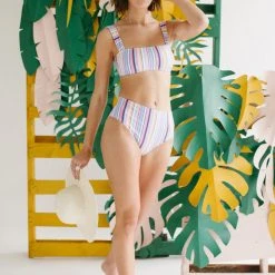 Piper & Scoot SWIM: Splendid La Paz Highwaist Pant In Multi