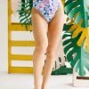 Piper & Scoot SWIM: Splendid Floral Flury Tie Front Highleg Pant