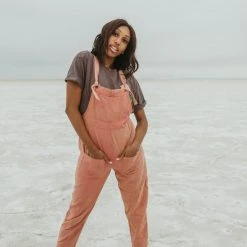 Piper & Scoot: The Truman Pocket Overalls In Clay Bottoms + Jumpsuits