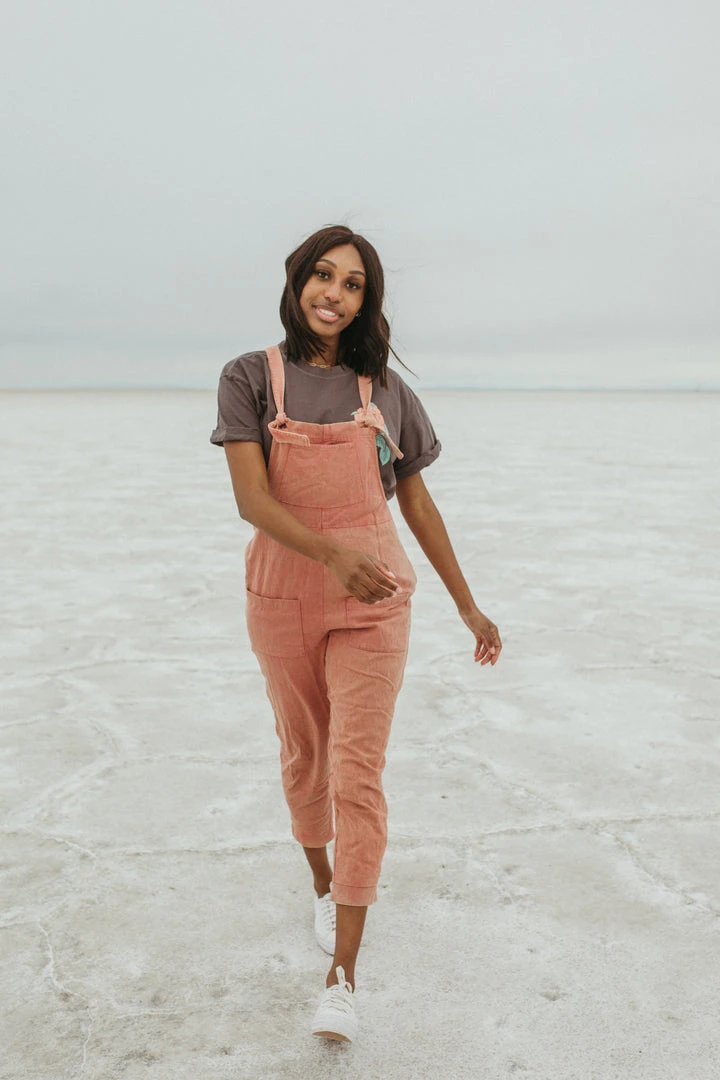 Piper & Scoot: The Truman Pocket Overalls In Clay Bottoms + Jumpsuits