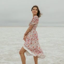 Dresses Piper & Scoot: The Myla Floral Dress In Pink Multi