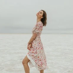 Dresses Piper & Scoot: The Myla Floral Dress In Pink Multi