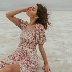 Dresses Piper & Scoot: The Myla Floral Dress In Pink Multi