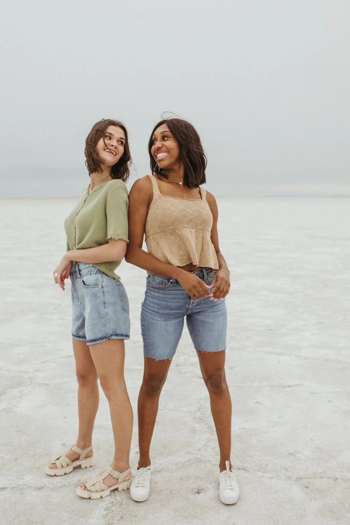 Piper & Scoot The Boren Knit Cardigan In Sage