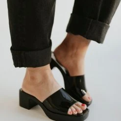 Piper & Scoot Matisse: Wade Heel In Black Shoes