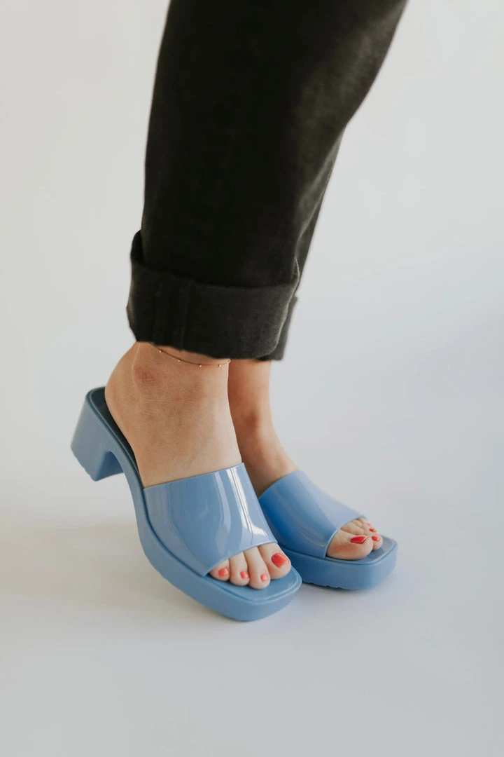 Piper & Scoot Shoes Matisse: Wade Heel In Ocean Blue