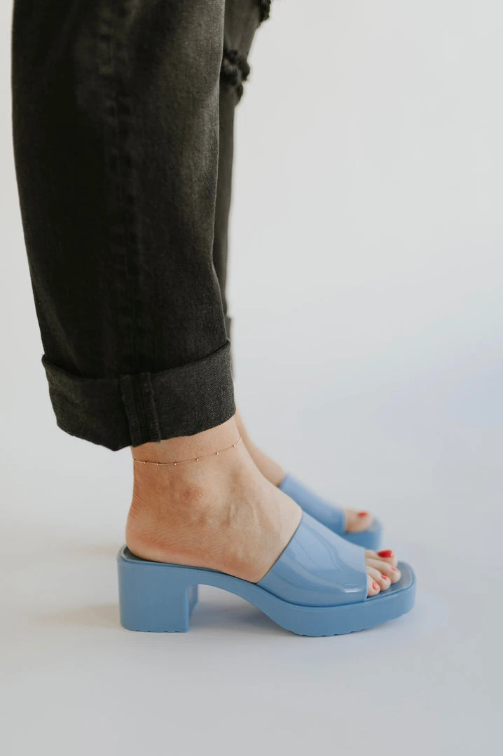 Piper & Scoot Shoes Matisse: Wade Heel In Ocean Blue