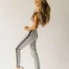 Piper & Scoot Bottoms + Jumpsuits The Kamri High Rise Straight Jean In Light Grey