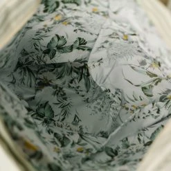 Piper & Scoot Accessories The Cooler Tote Bag In Sage Stripe