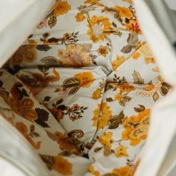 Piper & Scoot The Cooler Tote Bag In Vintage Black Stripe