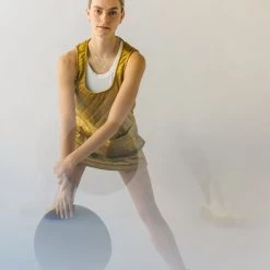 Piper & Scoot Dresses The Zoella Overall Dress In Moss