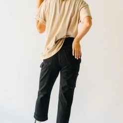 Piper & Scoot The Three Palms Graphic Tee In Sand