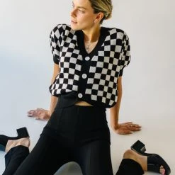 Piper & Scoot Bottoms + Jumpsuits The Kysa Ponte Trouser Pant In Black