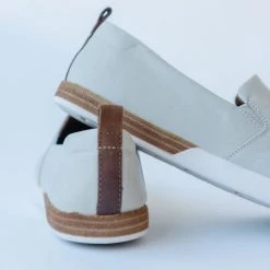 Piper & Scoot Shoes Kork-Ease: Peyton Shoe In Cream Fog