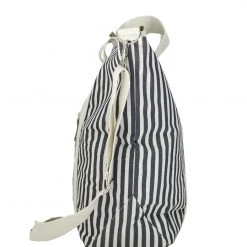 Piper & Scoot The Cooler Tote Bag In Navy Stripe