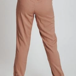 Piper & Scoot The Junie Drawstring Jogger In Clay Bottoms + Jumpsuits