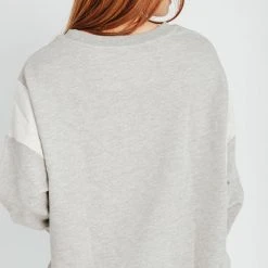 Piper & Scoot The Wild At Heart Sweatshirt In Heather Grey