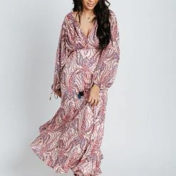 Piper & Scoot Free People: Mirage Maxi Dress In Tea Combo