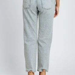 Piper & Scoot Free People: Bren Boyfriend Jeans In Sunbleached