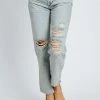 Piper & Scoot Free People: Bren Boyfriend Jeans In Sunbleached