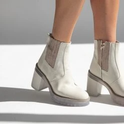 Piper & Scoot Shoes Free People: James Chelsea Boot In Ice