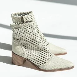 Piper & Scoot Free People: In The Loop Boot In White