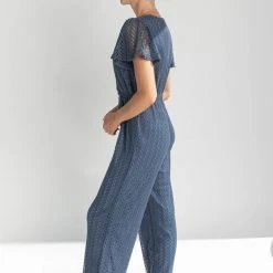 Piper & Scoot The Brampton Detail Jumpsuit In Midnight Bottoms + Jumpsuits