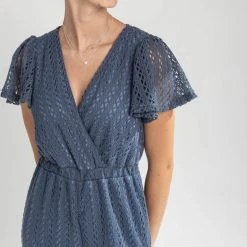 Piper & Scoot The Brampton Detail Jumpsuit In Midnight Bottoms + Jumpsuits