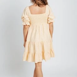 Dresses Piper & Scoot: The Lemonade Babydoll Dress In Yellow