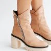 Piper & Scoot Free People: Jack Zip Boot In Spiced Chai