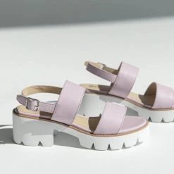 Piper & Scoot Seychelles: Left Unsaid Sandal In Lavender Shoes