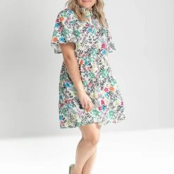 Piper & Scoot The Tilly Floral Dress In Multi Dresses