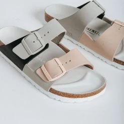 Piper & Scoot Birkenstock: Arizona Split Sandal In Light Rose Shoes