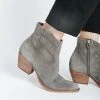 Piper & Scoot Shoes Dolce Vita: Silma Booties In Grey Suede
