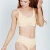 Piper & Scoot SWIM: Body Glove: French Riviera Kate Crop Tank Bikini Top In Sundream