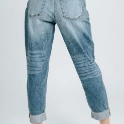 Piper & Scoot Bottoms + Jumpsuits Denim: The High Rise Boyfriend Jean In Medium Blue