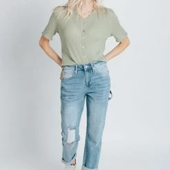 Piper & Scoot The Boren Knit Cardigan In Sage