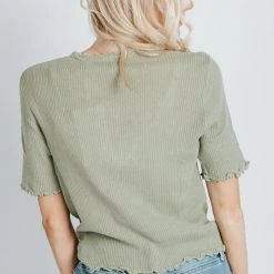 Piper & Scoot The Boren Knit Cardigan In Sage