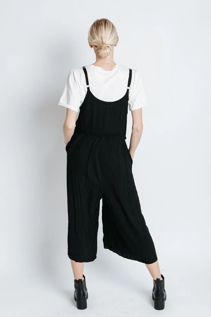 Piper & Scoot Bottoms + Jumpsuits The Patrick Tank Jumpsuit In Black