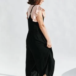 Piper & Scoot Bottoms + Jumpsuits The Patrick Tank Jumpsuit In Black