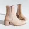 Piper & Scoot Free People: Essential Chelsea Boot In Sandy Beige Shoes