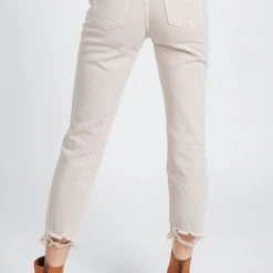Piper & Scoot The Sofia Mid Rise Denim Jean In Twig