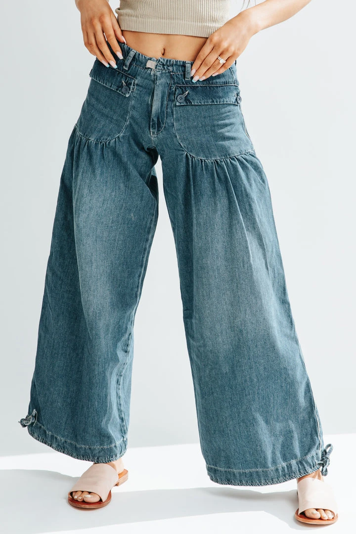 Piper & Scoot Free People: Lotus Jean In Juno