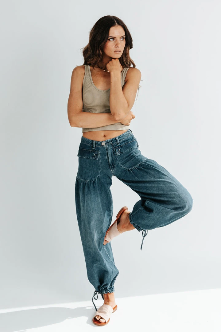Piper & Scoot Free People: Lotus Jean In Juno