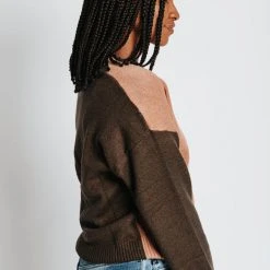 Piper & Scoot The Amelia Button Cardigan In Mauve Tops