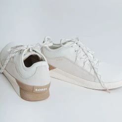 Piper & Scoot SOREL: Out 'N About Plus Lace Sneaker In Sea Salt Shoes