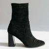 Piper & Scoot Chinese Laundry: Kyrie Suedette Bootie In Black Shoes