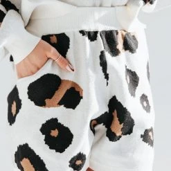 Piper & Scoot The Pepper Cozy Sweater Short In White