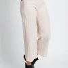Piper & Scoot The Billie Knit Wide Leg Pant In Taupe Bottoms + Jumpsuits